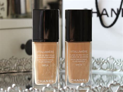 best chanel foundation for dry mature skin|chanel vitalumiere foundation color chart.